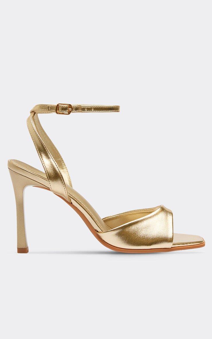 slim fit dress slacks Nina Women's Viktora Ankle Strap Sandal - White - Sandal Heels main image 0