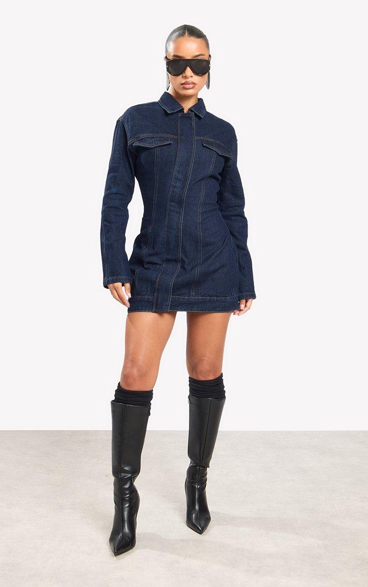 blue mini dress long sleeve Prom | Formal Dress | Maxi Dress | Prom Gown | Navy | 6 | Tabitha Dress - Navy this versatile dress is perfect for any occasion Lukea Long Sleeve Mini Dress