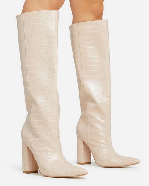 Knee high boots store missguided