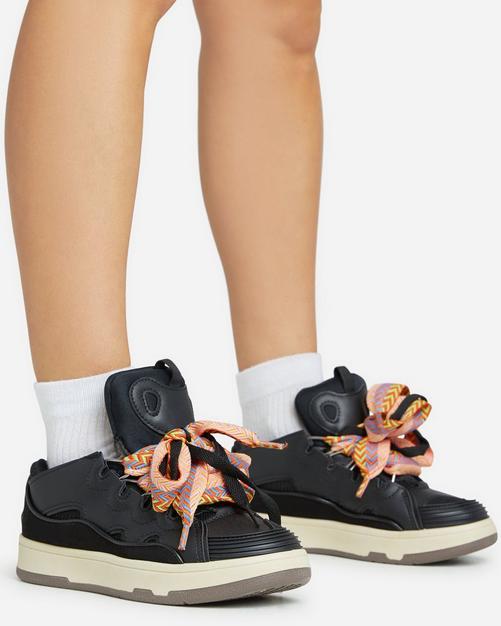 Lace up chunky hot sale high top trainers