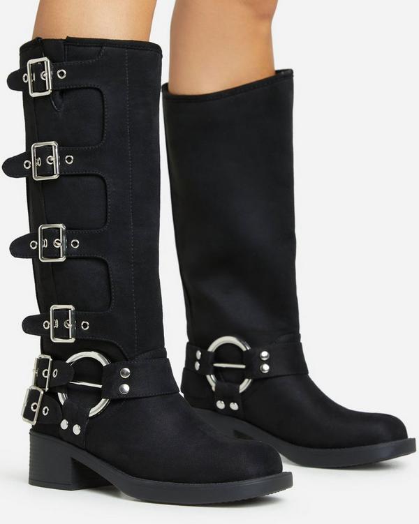 Side hotsell buckle boots