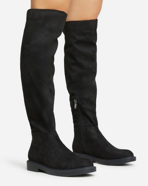 Over the clearance knee drawstring boots