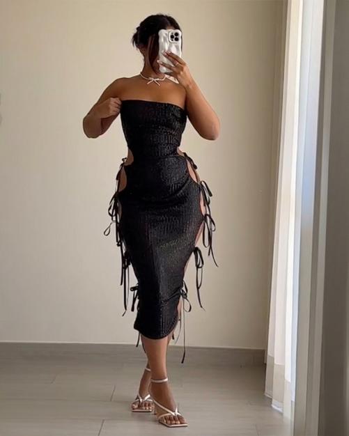 Sequin Dresses | Sparkly Dresses | Black Sequin Dresses | EGO