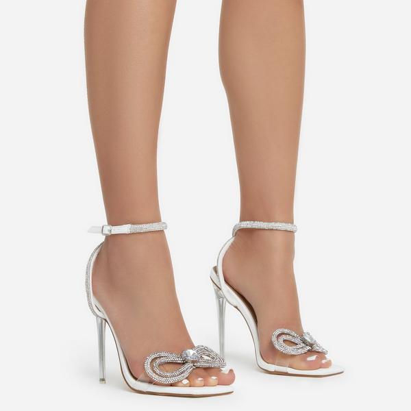 perspex clear heels