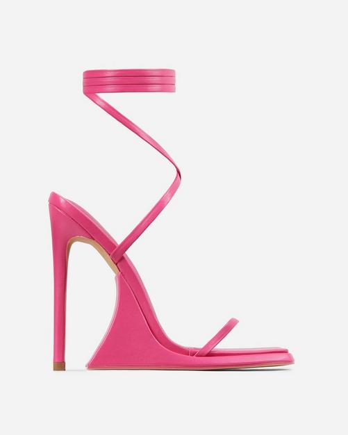 Pink Heels | Hot Pink Heels | Pink Block Heels | EGO