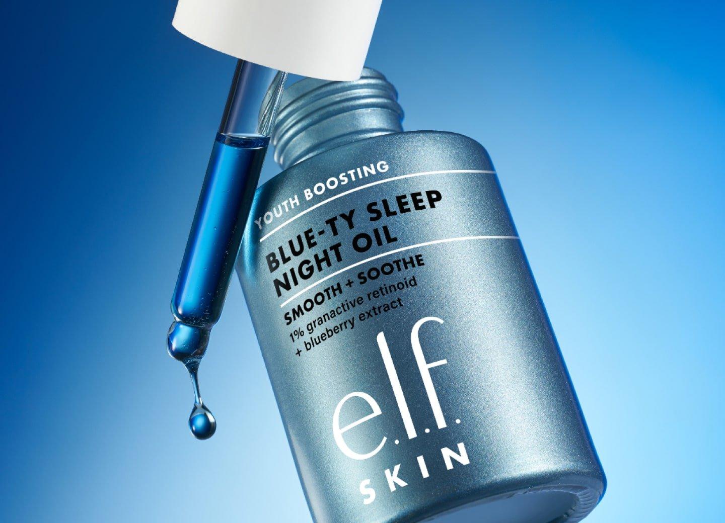 e.l.f. SKIN Youth Boosting Blue-ty Sleep Night Oil