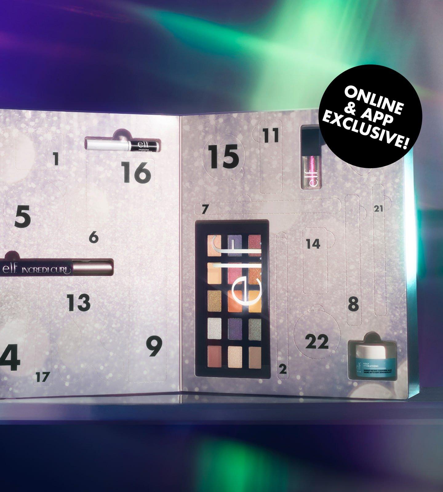 Online & app exclusive advent calendars