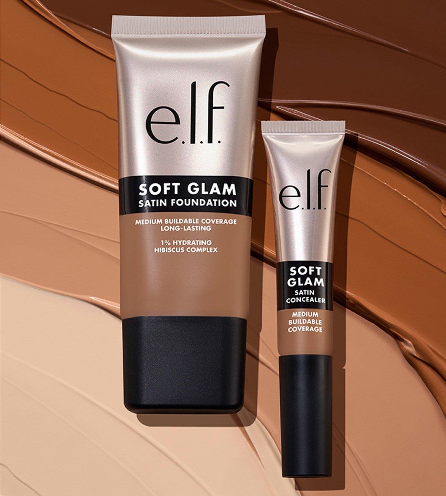 e.l.f. Soft Glam Satin Foundation and Concealer