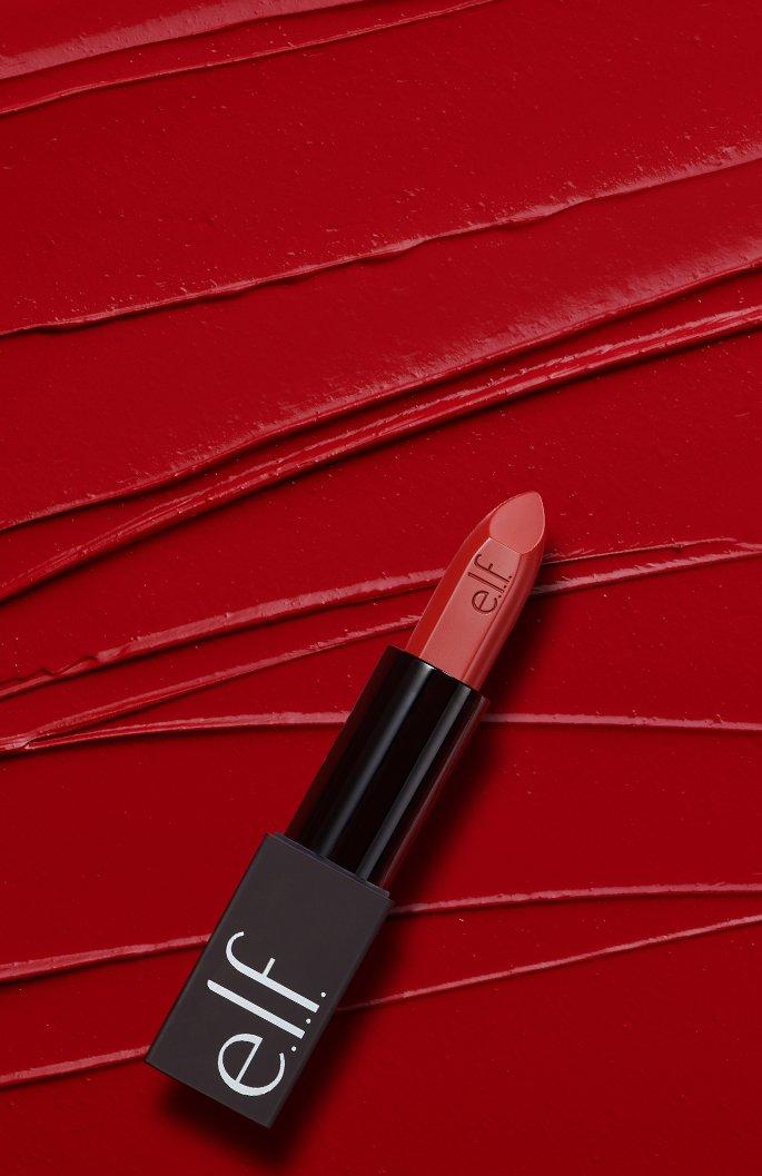 leave lips on red.