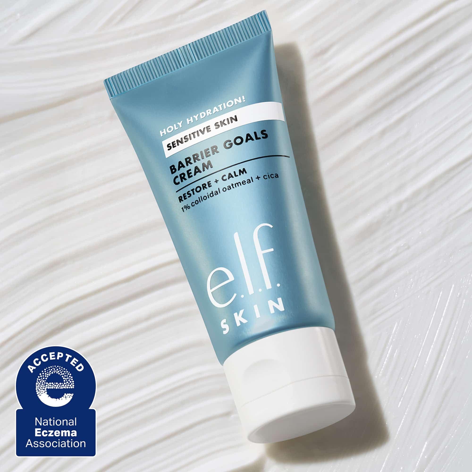 e.l.f. SKIN Barrier Goals Cream accepted by National Eczema Association