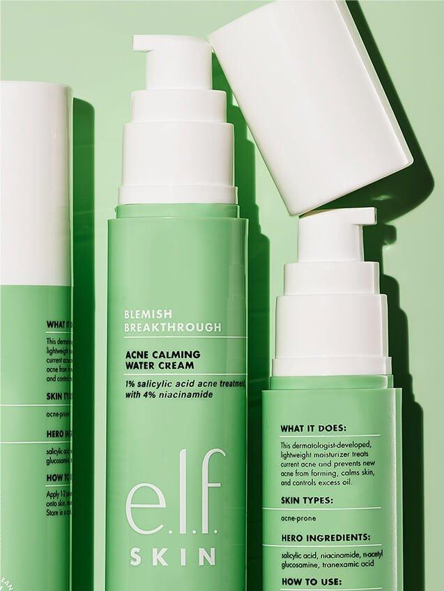 Acne calming water cream