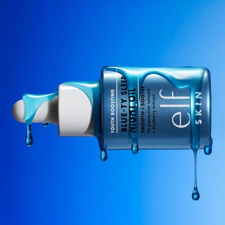 e.l.f. Youth Boosting Blue-ty Sleep Night Oil