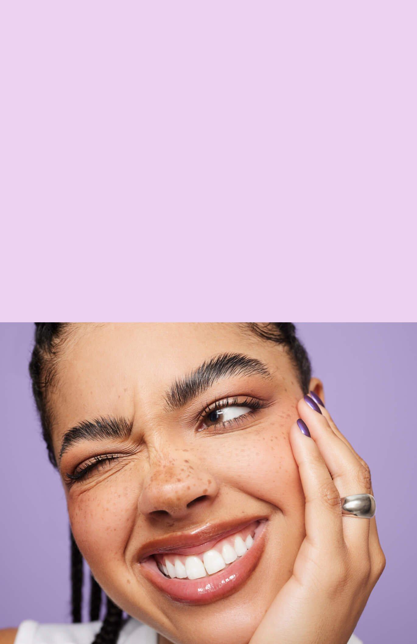 e.l.f. model with brow lift
