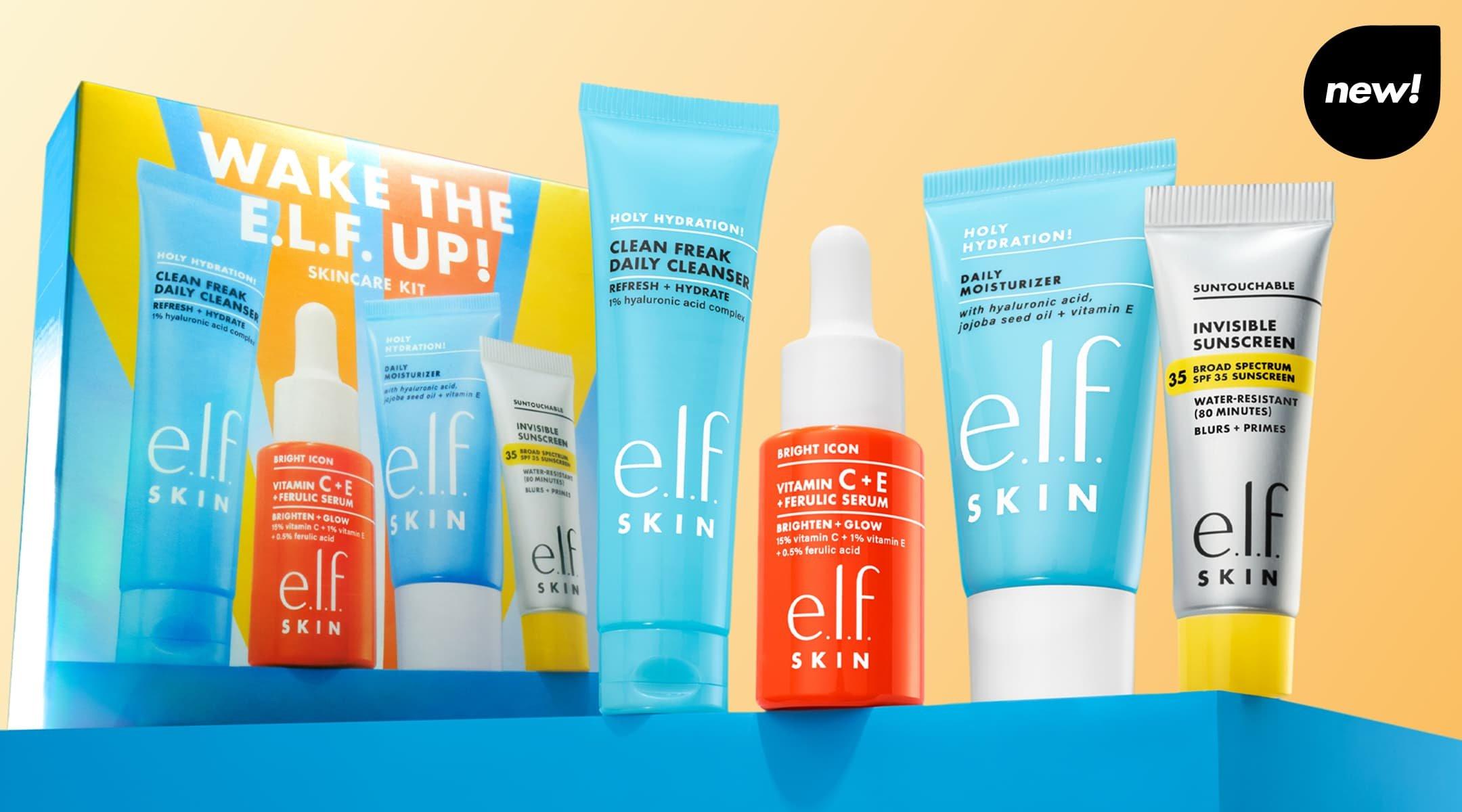 Wake the e.l.f. up! Skincare Kit