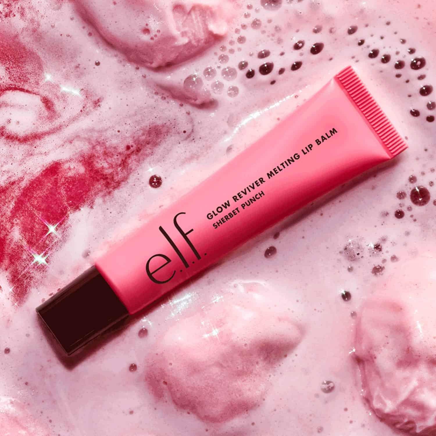 e.l.f. Glow Reviver Melting Lip Balm, shade Sherbet Punch