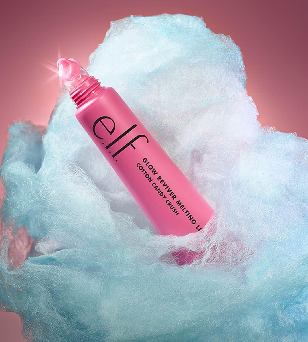 e.l.f. Glow Reviver Melting Lip Balm, shade Cotton Candy Crush