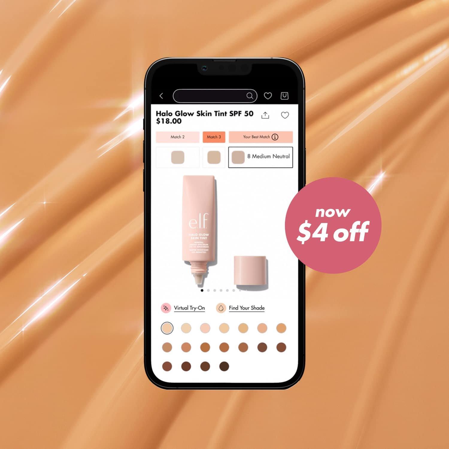 Limited time only! $4 off