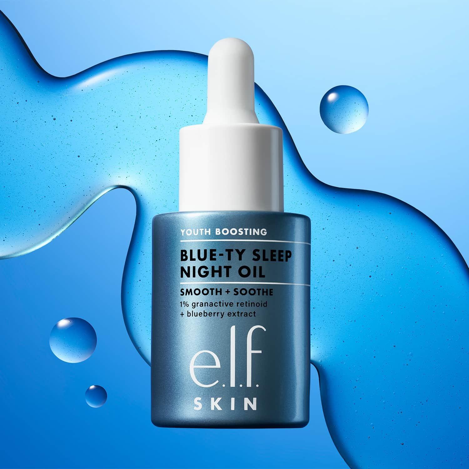 e.l.f. SKIN Blue-ty Sleep Night Oil