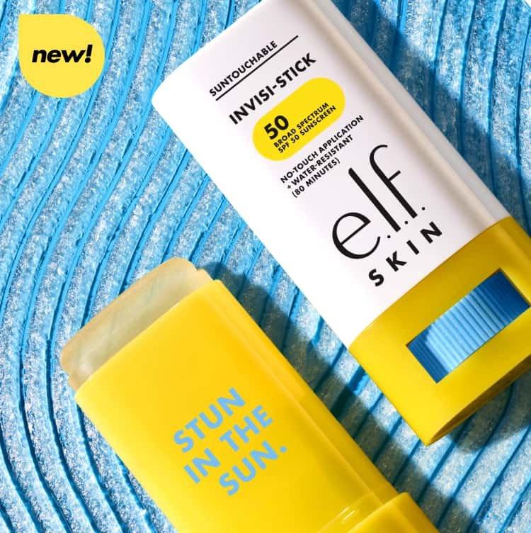 new! Suntouchable Invisi-stick SPF 50