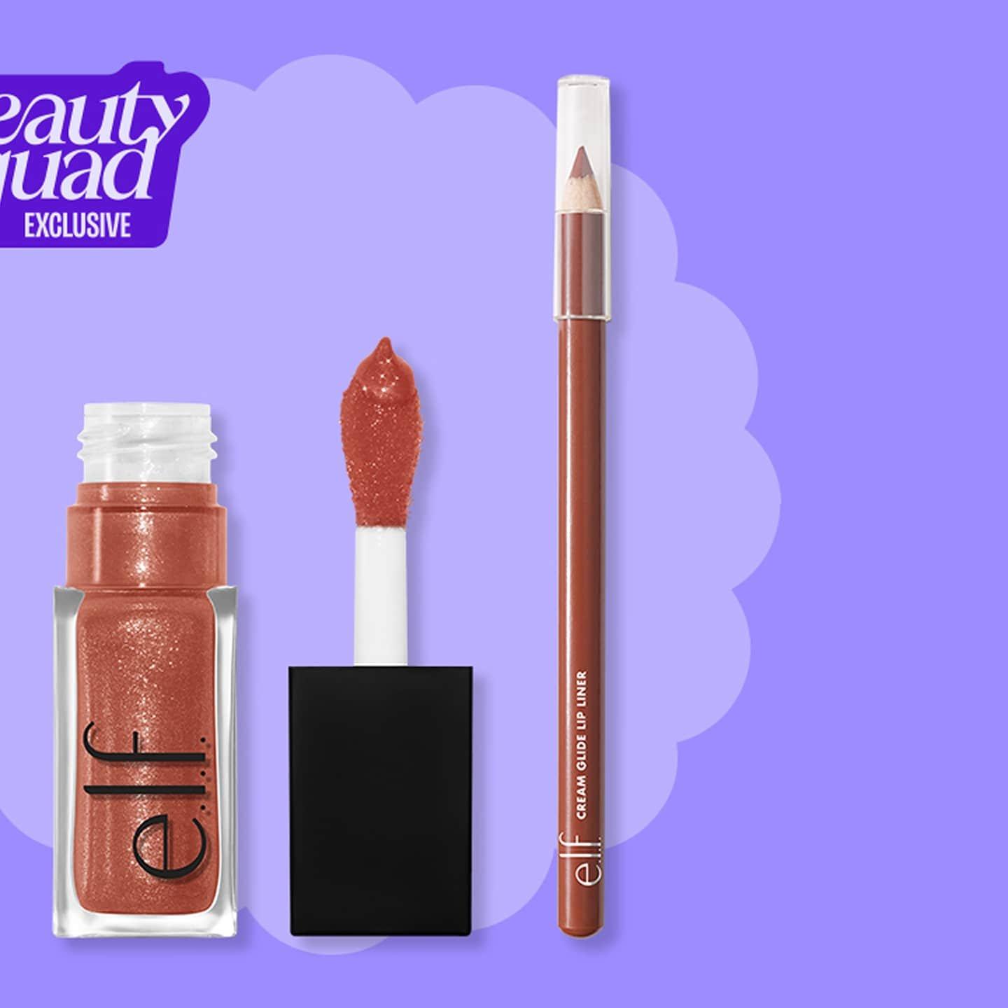 e.l.f. Cream Glide Lip Liner and Glow Reviver Lip Oil