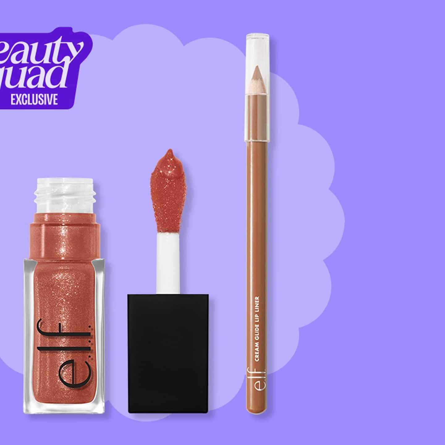 e.l.f. Cream Glide Lip Liner and Glow Reviver Lip Oil