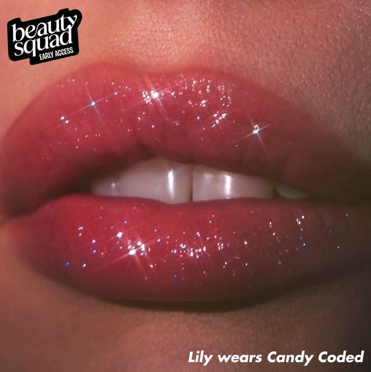 beauty squad early access: Lily wears Candy Coded