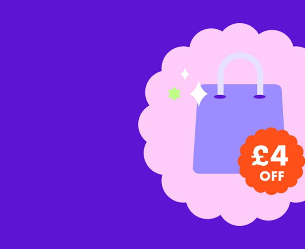 £4 off