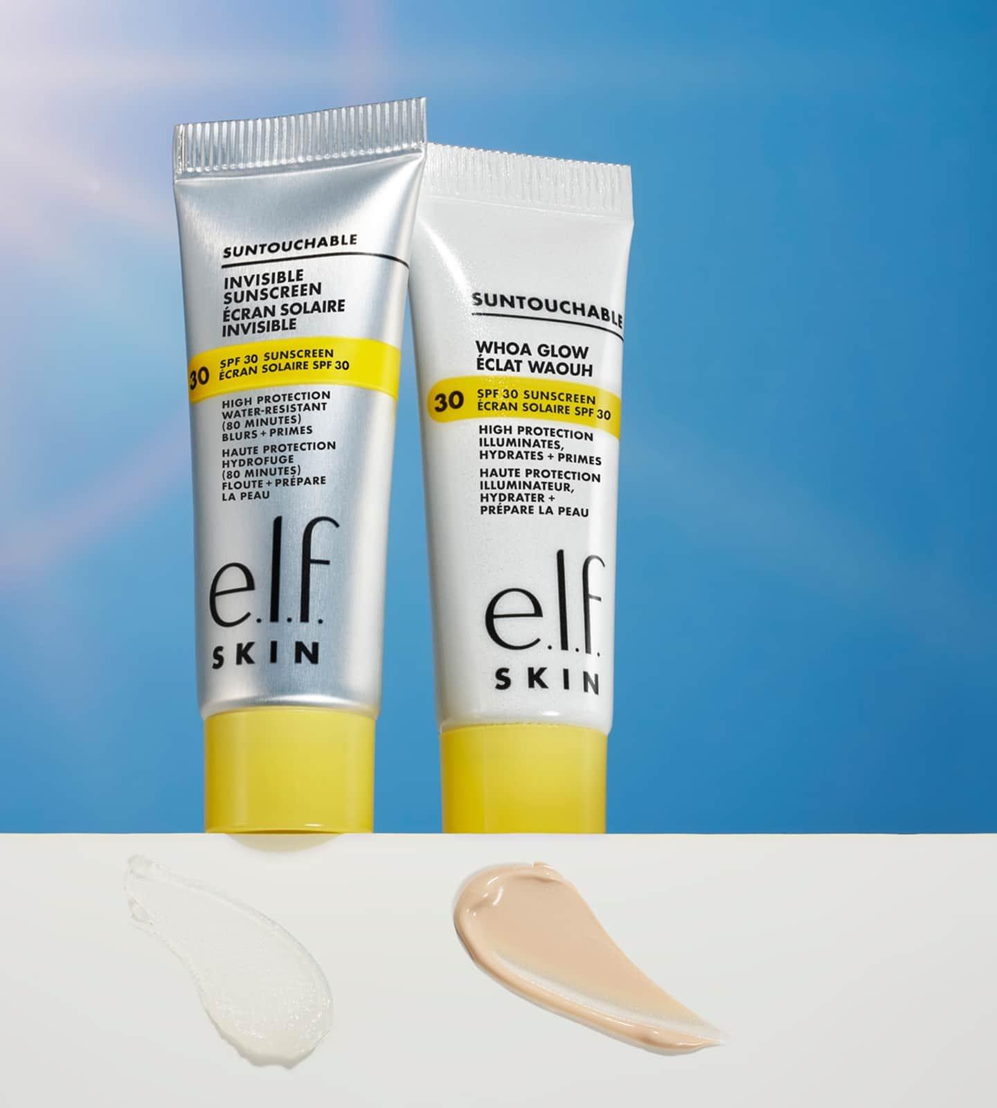 e.l.f. Skin suntouchable invisible sunscreens