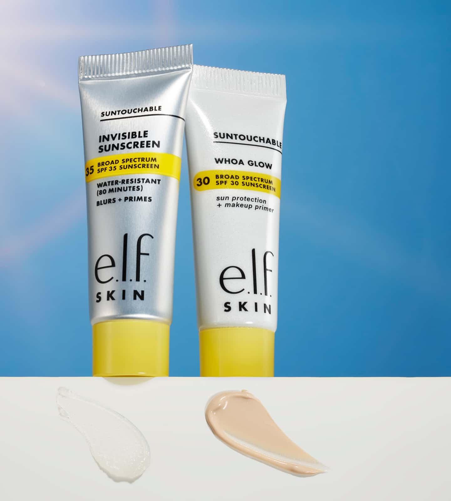 e.l.f. Skin suntouchable invisible sunscreens