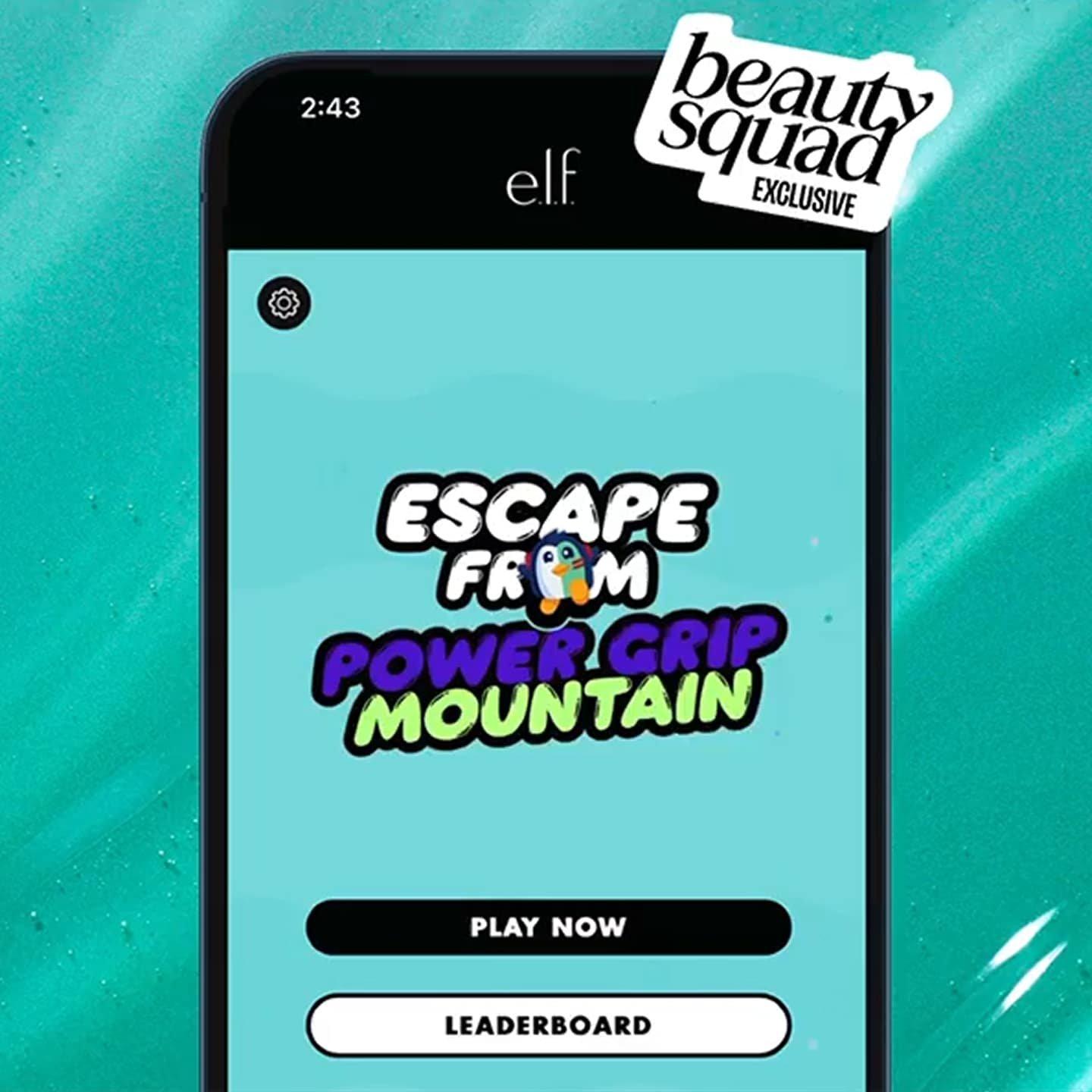 Play games like Escape from Power Grip Mountain to earn points