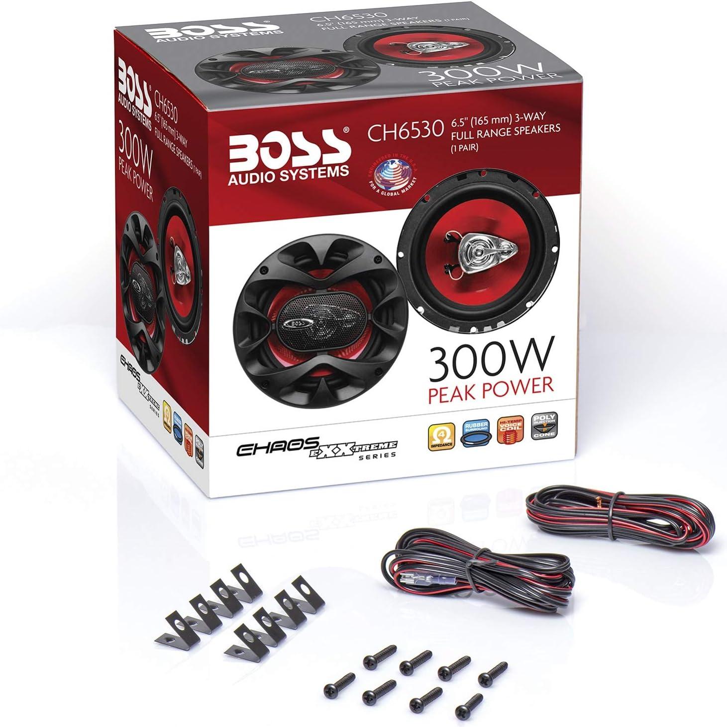 BOSS Audio Systems CH6530 Car Speakers 300 Watts of Power Per