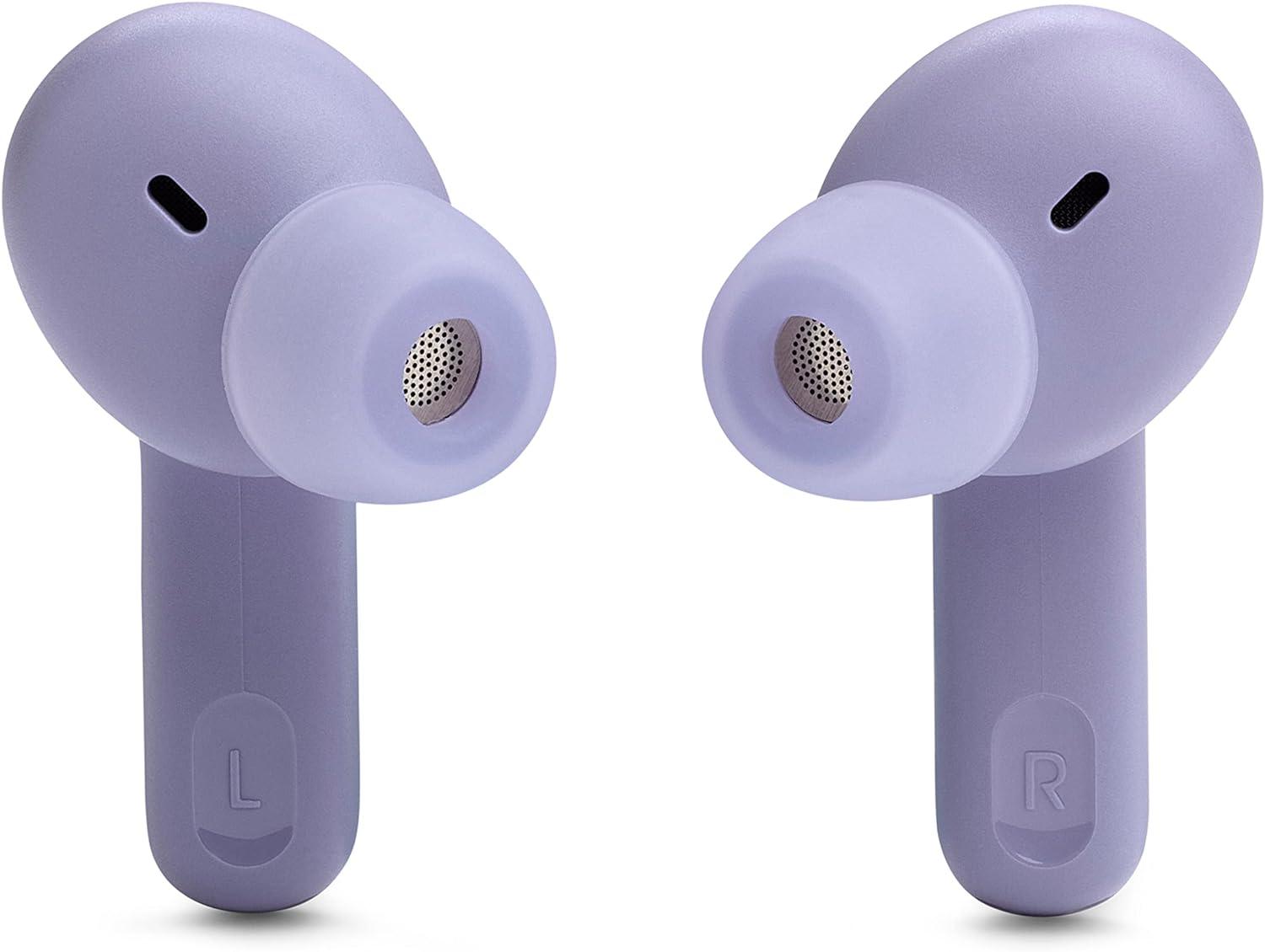 JBL Tune Beam True Wireless Noise Cancelling Earbuds Purple