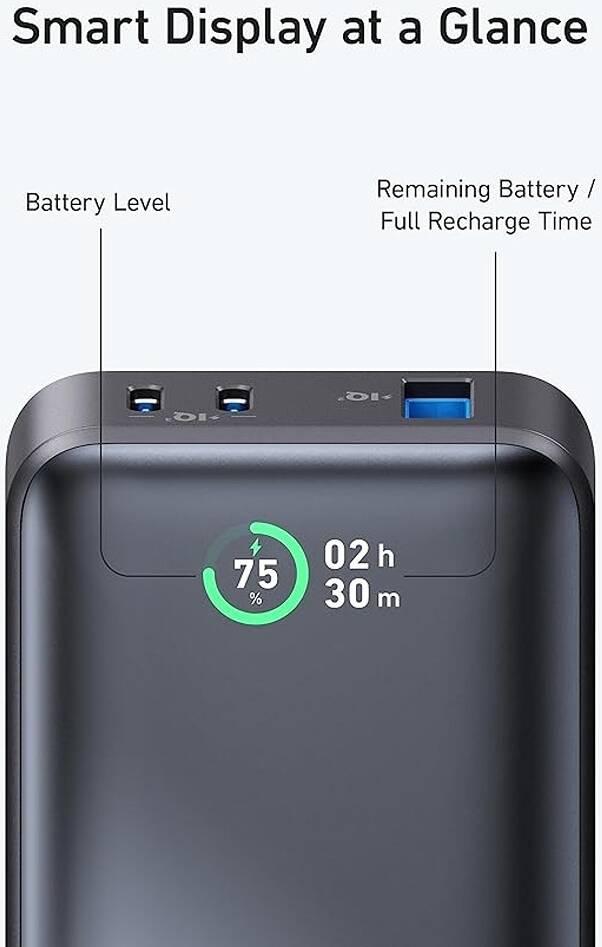 Buy Anker 523 10K mAh Power Bank Blue | Lowest Price Emax UAE