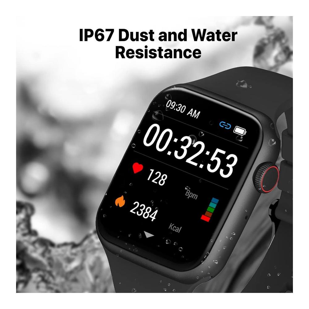 Promate Fitness Smart Watch 30 Sports Modes Bluetooth Fitness Watch with 1.9 TFT Display 100 Watch