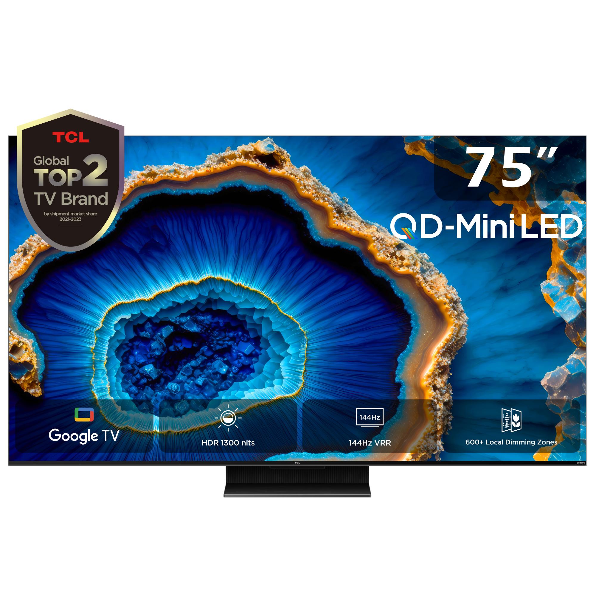 TCL 65C755 液晶テレビ65インチ　2024年製 e-TREND｜TCL 65C755 [65型Google MiniLED搭載液晶テレビ]