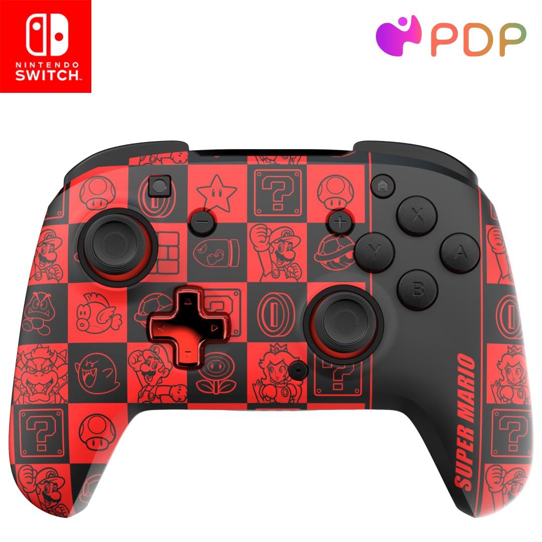 PDP REMATCH GLOW Enhanced Wireless Nintendo Switch Pro Controller