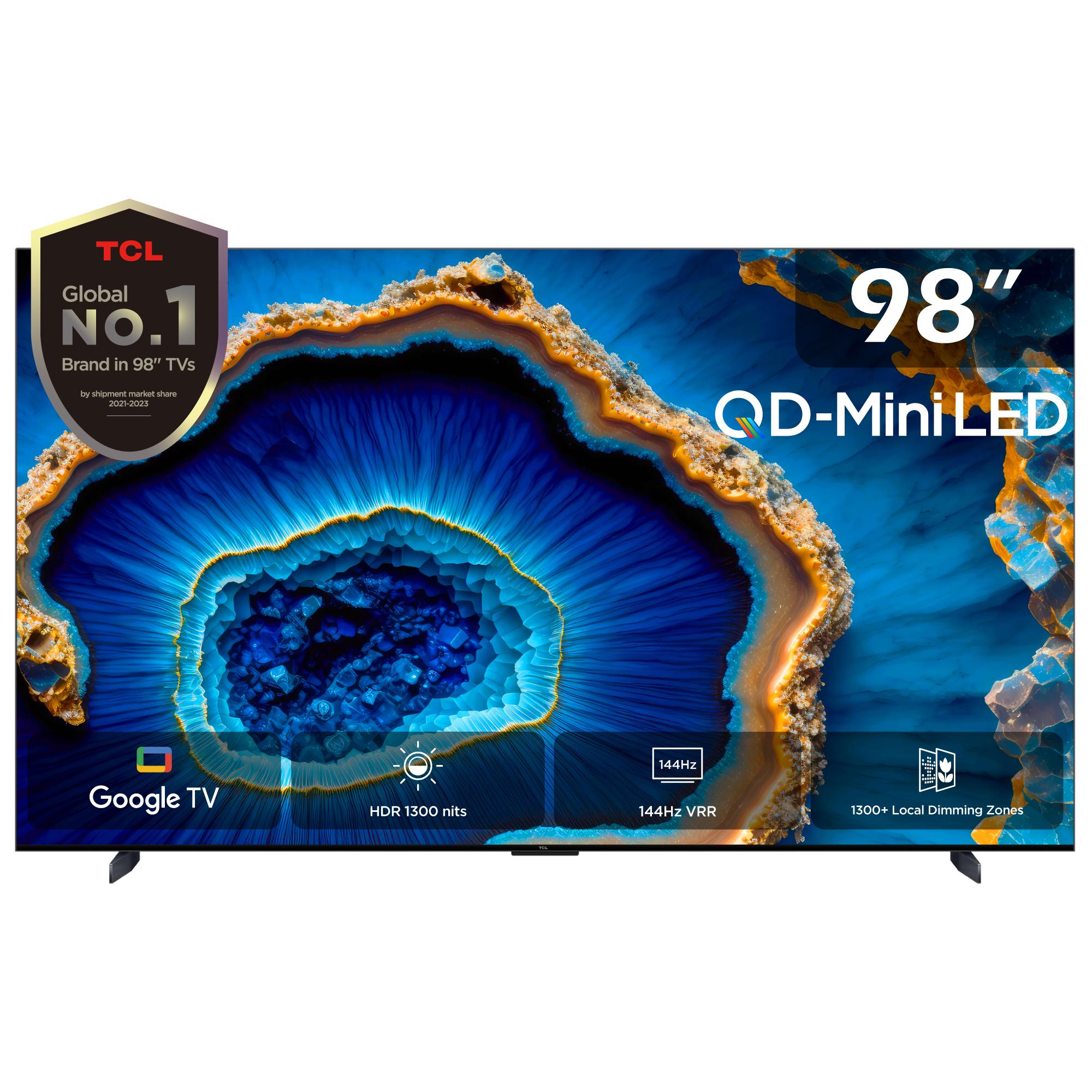 TCL 65C755 4K QD-Mini LED Google Televison 65inch (2024 Model)