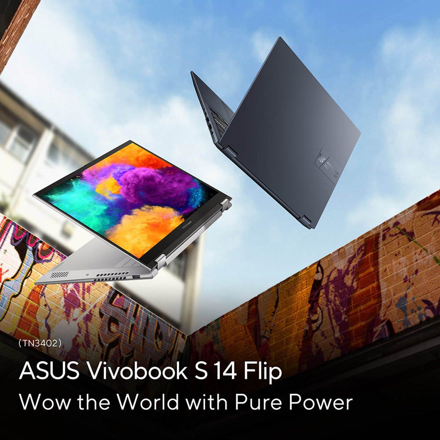 Asus Vivobook S 14 Flip 2-in-1 Convertible (2024) Laptop – AMD