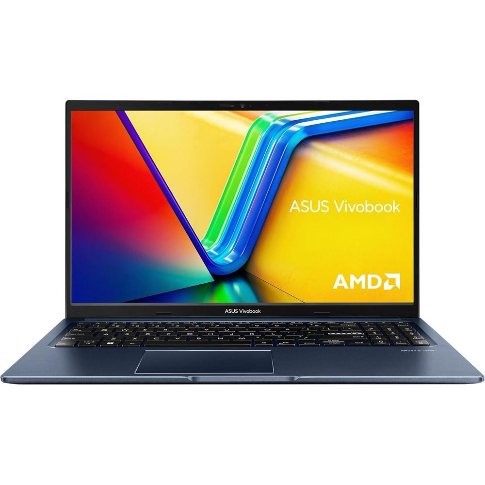 Asus Vivobook 15 (2024) Laptop – AMD Ryzen 7-7730U / 15.6inch FHD / 512GB  SSD / 16GB RAM / Shared AMD Radeon Graphics / Windows 11 Home / Quiet Blue  / Middle East Version – [M1502YA-NJ116W]