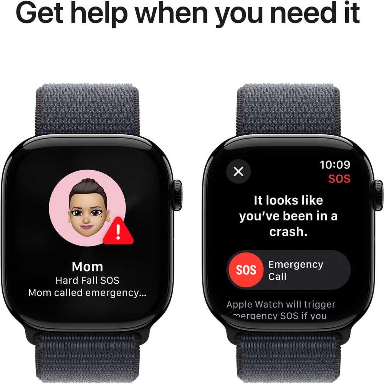 Apple Watch Series 10 GPS Cellular 46mm Jet Black Aluminium Case