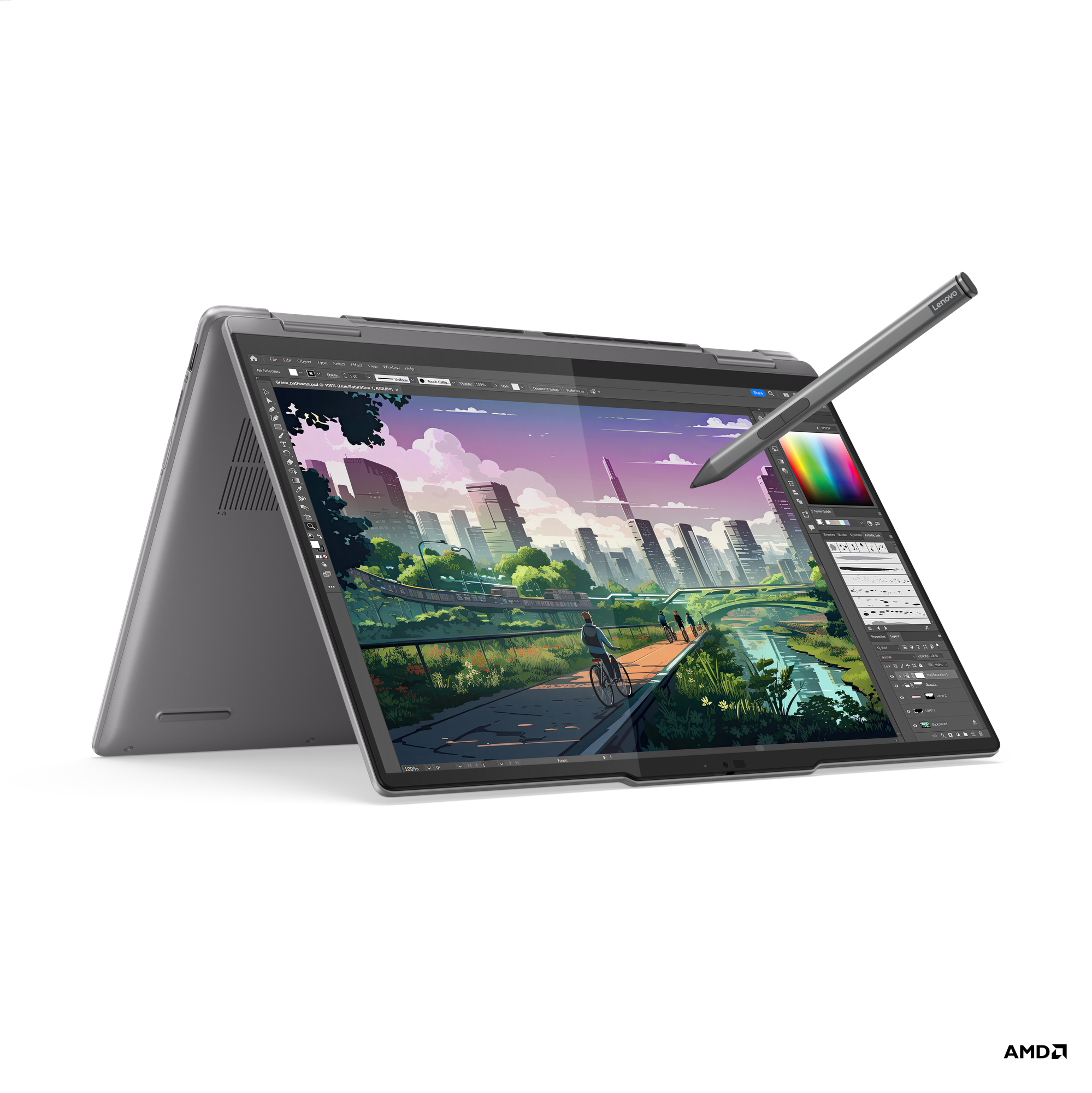 Lenovo Yoga 7/AMD R7-8840HS/16GB RAM/1TB SSD/SHARED GRAPHICS/14