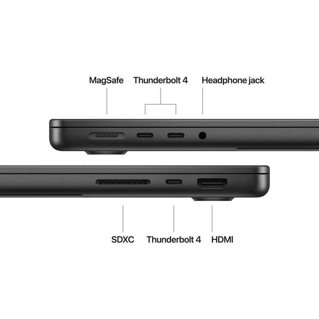 14-inch MacBook Pro: Apple M4 Pro chip with 12-core CPU and 16