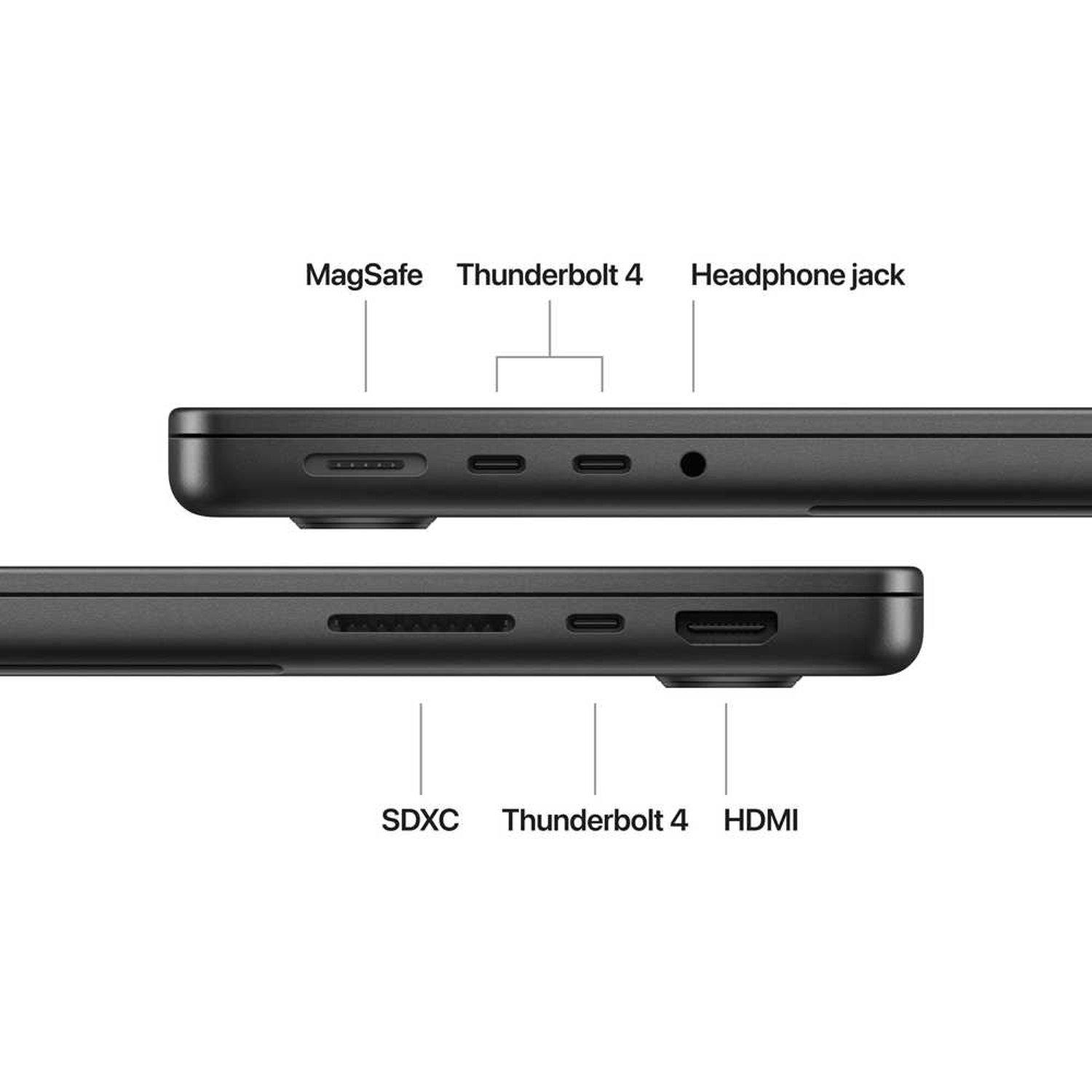 14-inch MacBook Pro: Apple M4 chip with 10-core CPU and 10-core