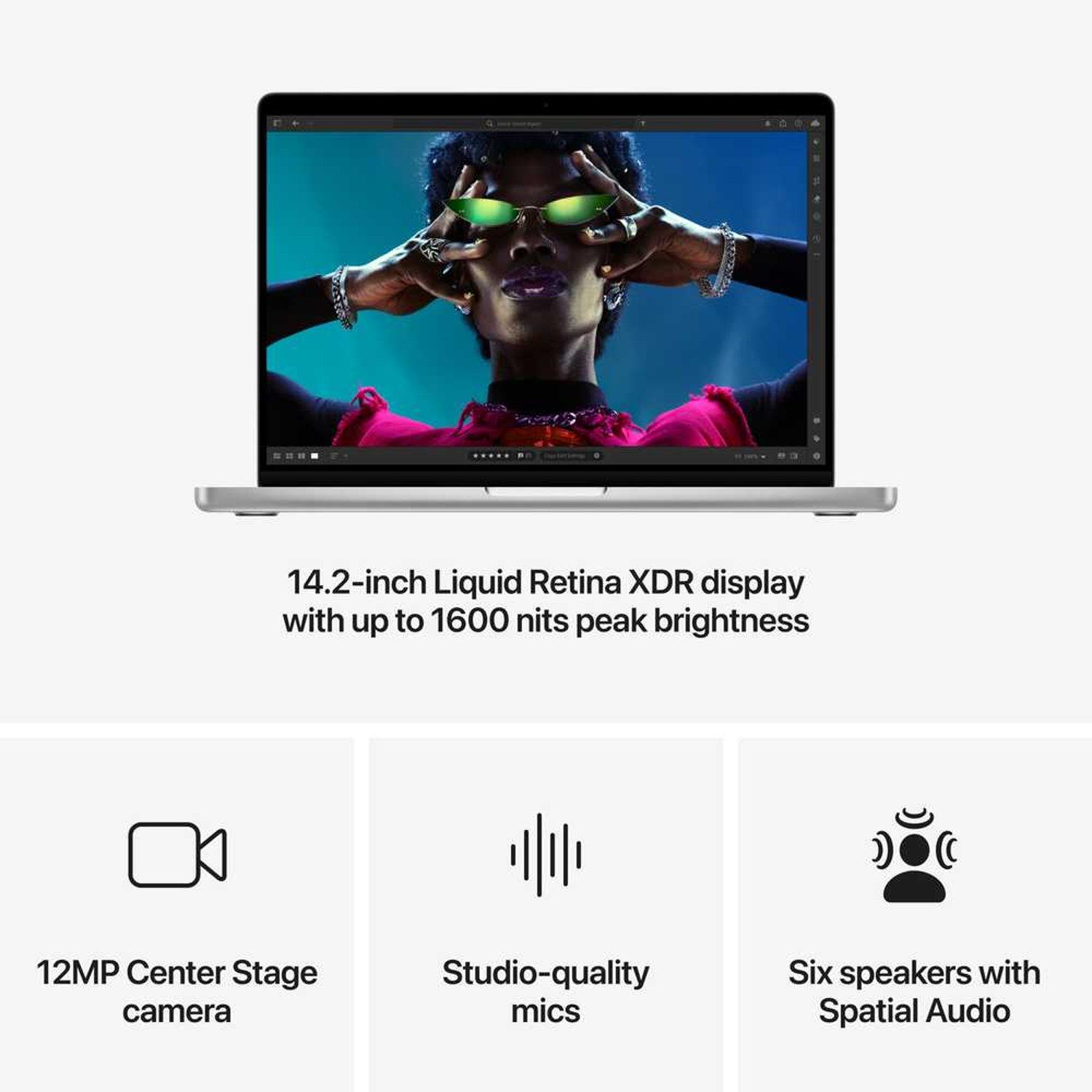 14-inch MacBook Pro: Apple M4 Pro chip with 12-core CPU and 16