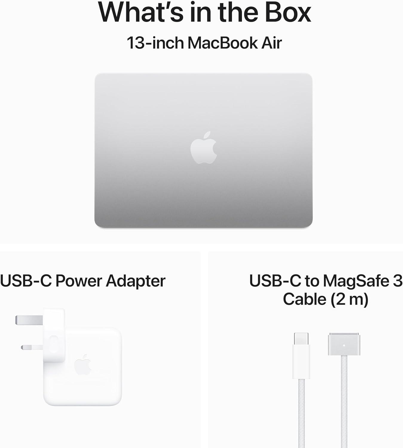 13-inch MacBook Air: Apple M2 chip with 8-core CPU and 8