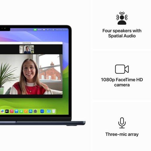 13-inch MacBook Air: Apple M2 chip with 8-core CPU and 8 13-inch MacBook Air: Apple M2 chip with 8-core CPU and 8