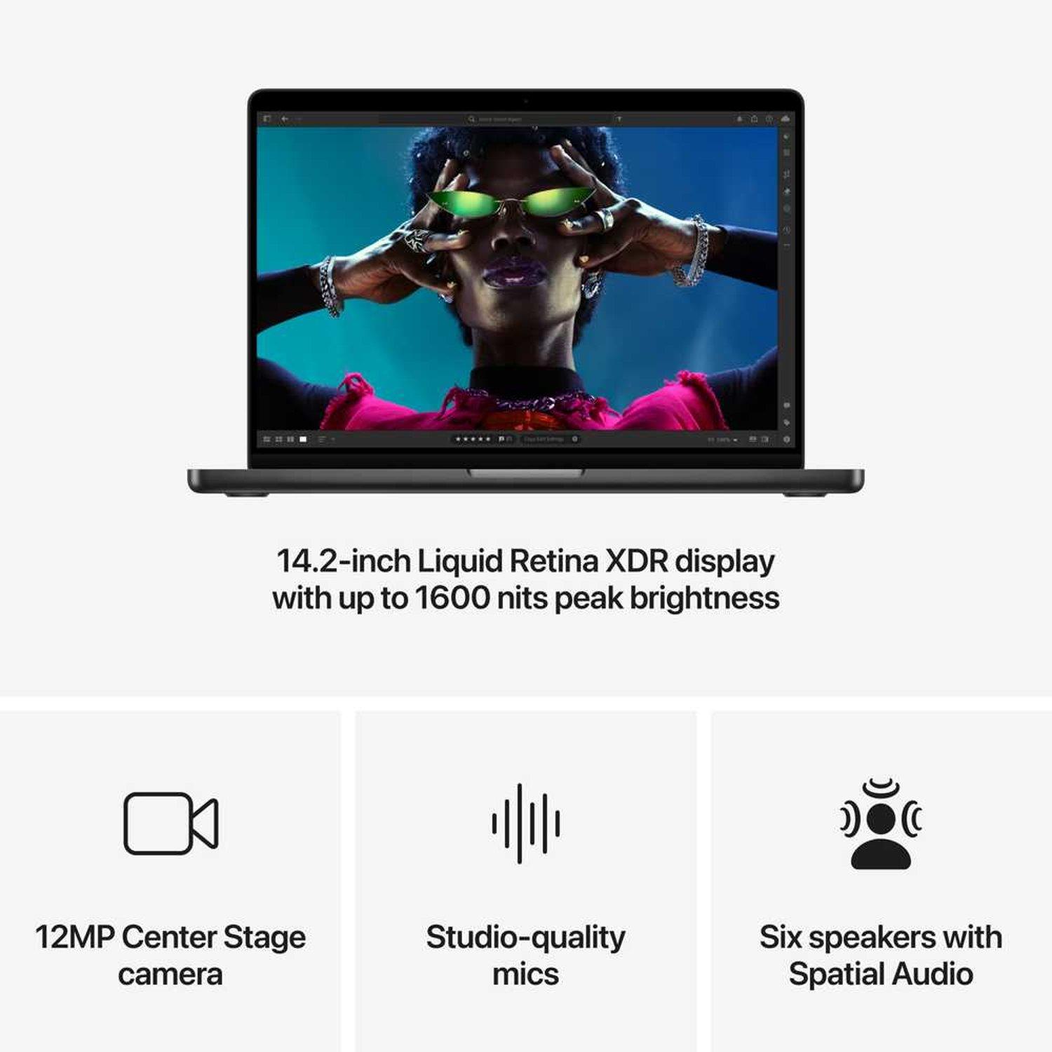 16-inch MacBook Pro: Apple M4 Max chip with 14-core CPU and