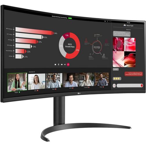 LG 34 Inch Curved UltraWide WQHD HDR 10 100Hz Gaming Monitor LG 34 Inch Curved UltraWide WQHD HDR 10 100Hz Gaming Monitor