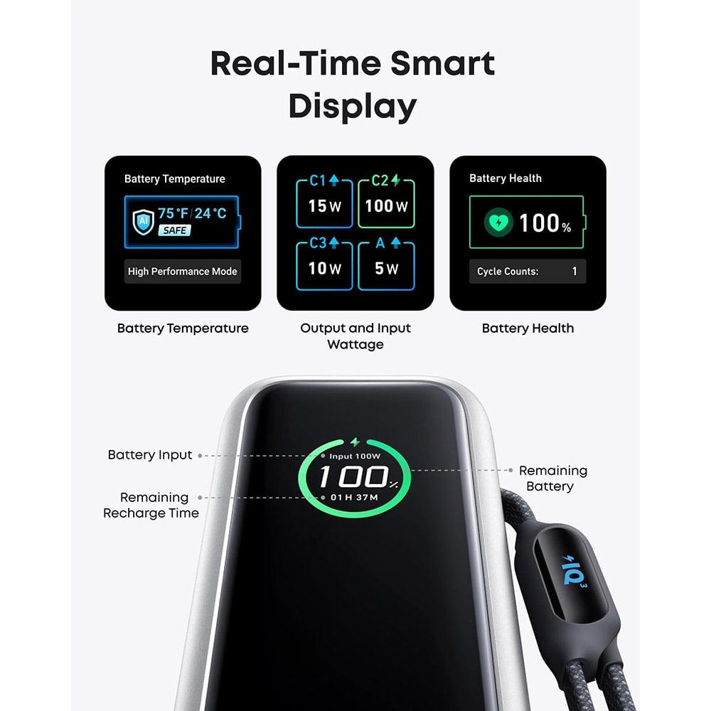 Buy Anker Power Bank 25000mAh 165W with built in USB C and