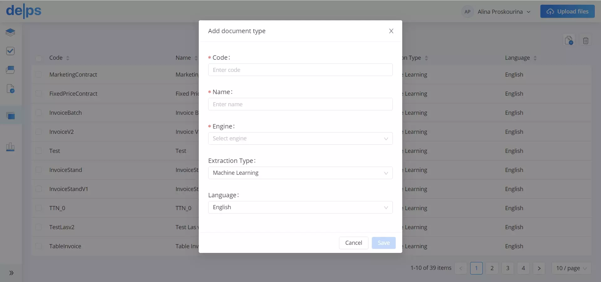 DEPS DocTypeCreate